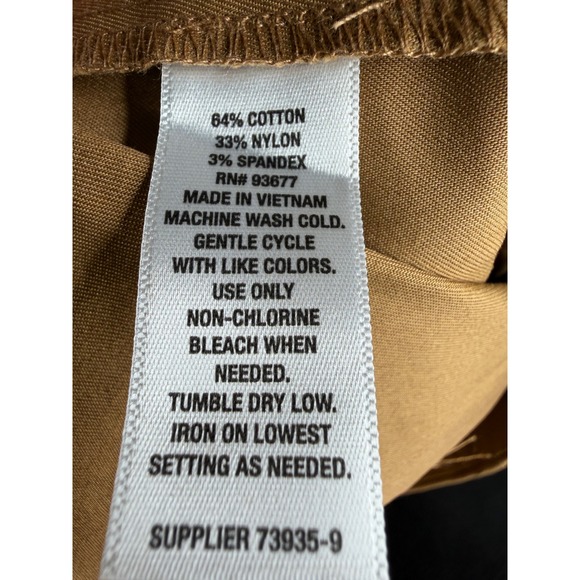 New Worthington Women's Camel Brown Midi Skirt Size 24W - Picture 9 of 9